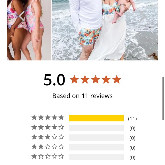 NWT Posh Peanut Women's One Piece Swimsuit L🍊 - Picture 11 of 16